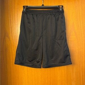 Boys  Black Athletic Shorts with pockets